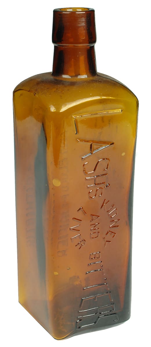 Lash's Kidney Liver Bitters Antique Bottle
