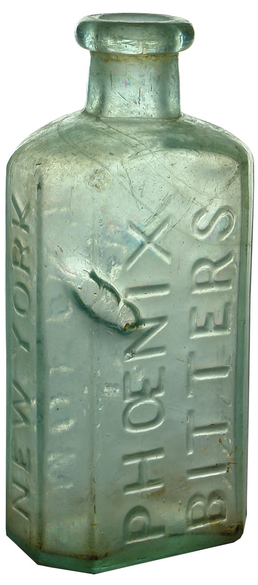 Phoenix Bitters Moffat New York Antique Bottle
