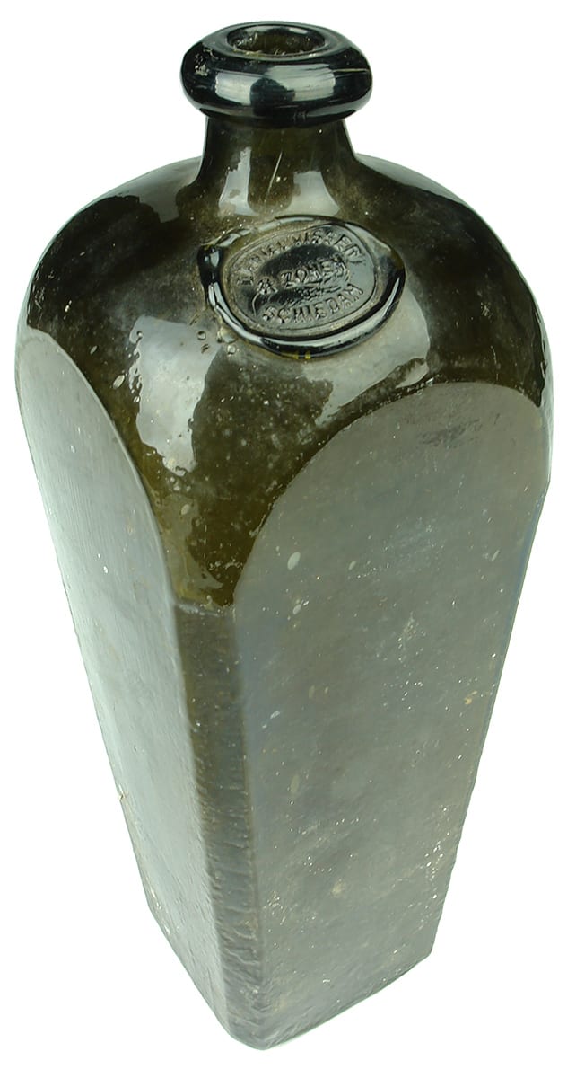Daniel Visser Zonen Schiedam Antique Gin Bottle