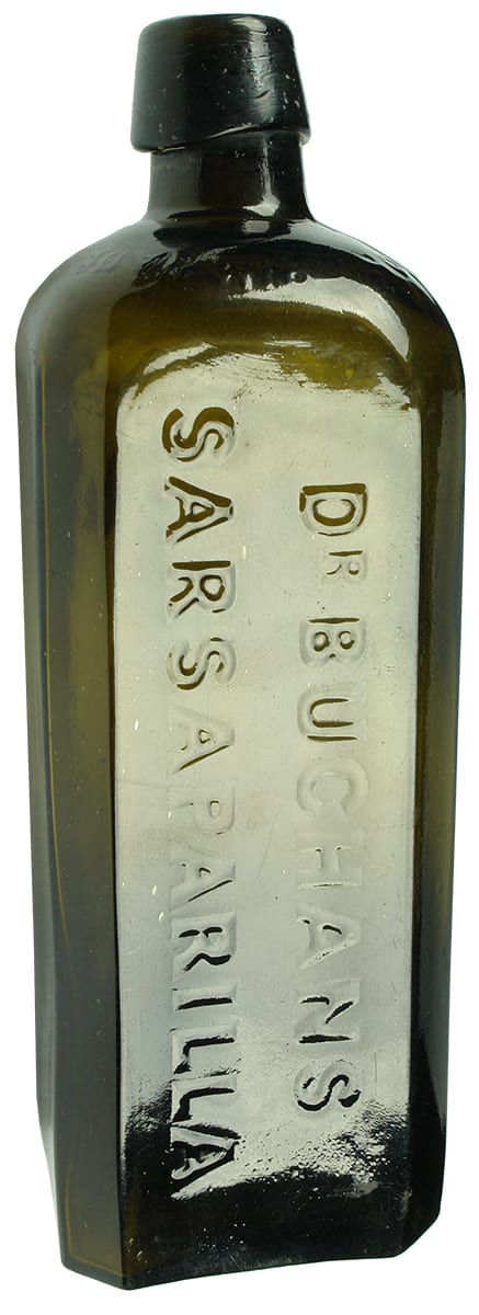 Dr Buchan's Sarsaparilla Felton Grimwade Antique Bottle