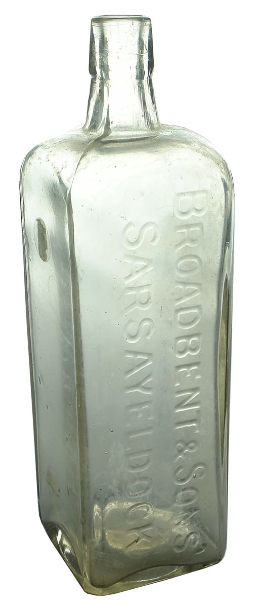 Broadbent Sarsayeldock Antique Bottle