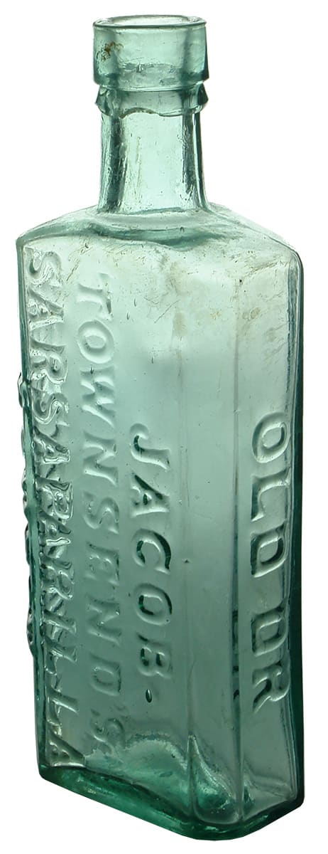 Old Dr Jacob Townsend's Sarsaparilla Antique Bottle