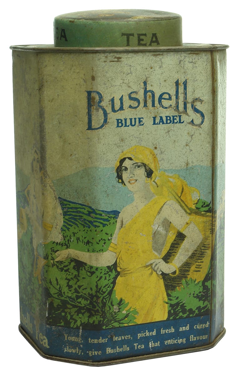 Bushell's Blue Label Tea Tin
