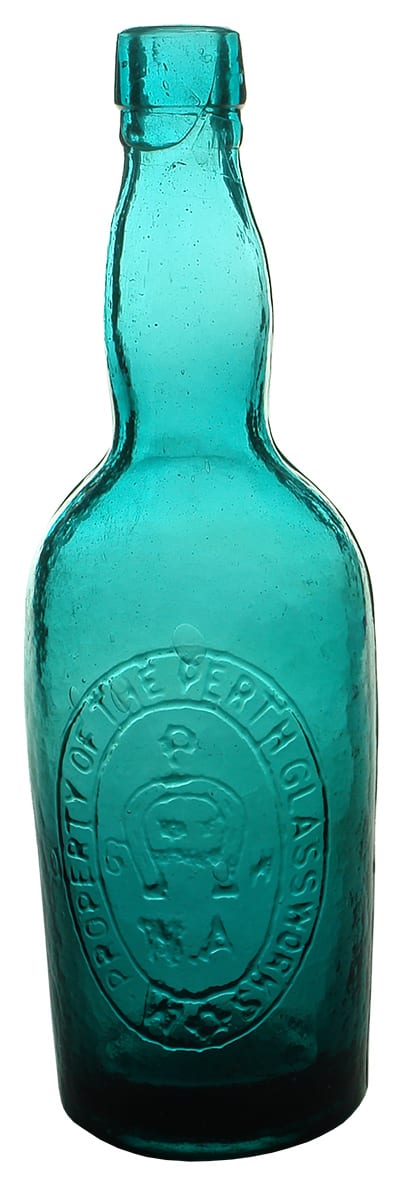 Perth Glassworks Horseshoe Antique Bottle
