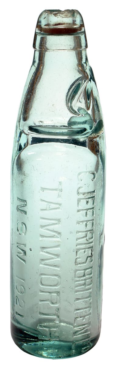 Jeffries Britten Tamworth Codd Marble Bottle