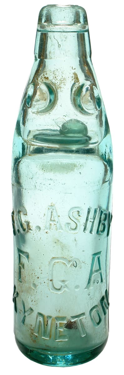 Ashby Kyneton Codd Marble Bottle