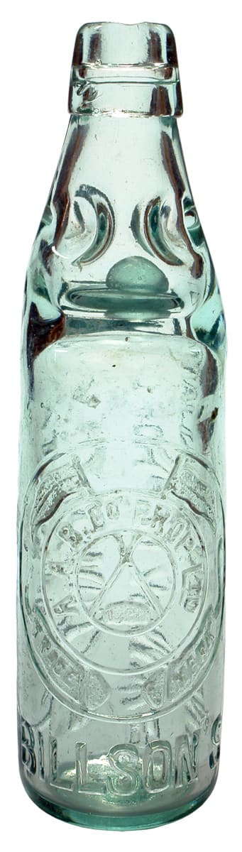 Anglo Australian Billson's Beechworth Tallangatta Marble Bottle