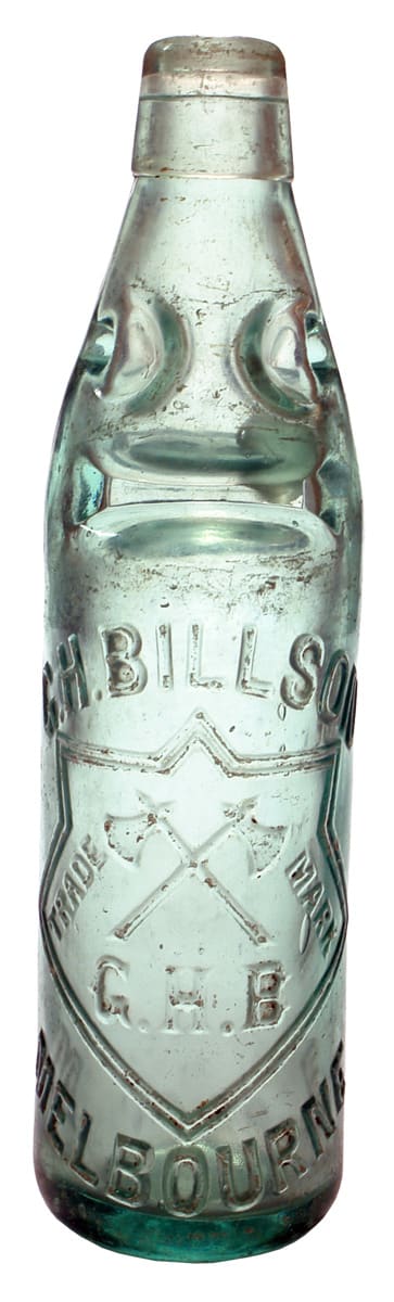 Billson Melbourne Hatchets Codd Marble Bottle
