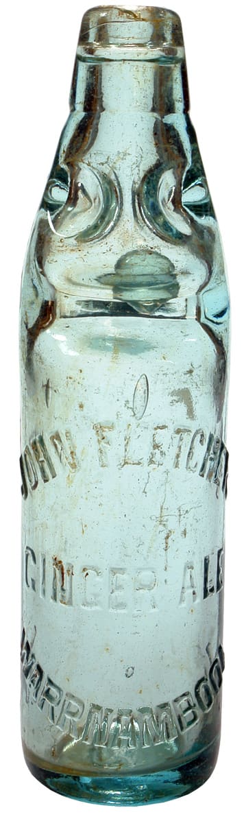 John Fletcher Warrnambool Codd Marble Bottle