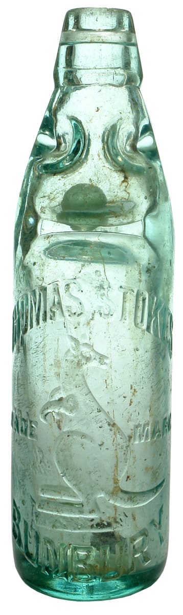 Thomas Stokes Bunbury Kangaroo Codd Marble Bottle