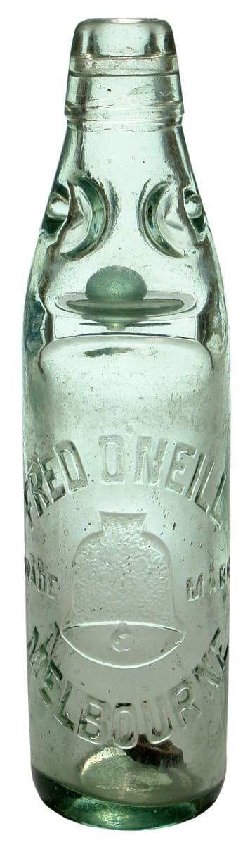Fred O'Neill Bell Melbourne Codd Marble Bottle