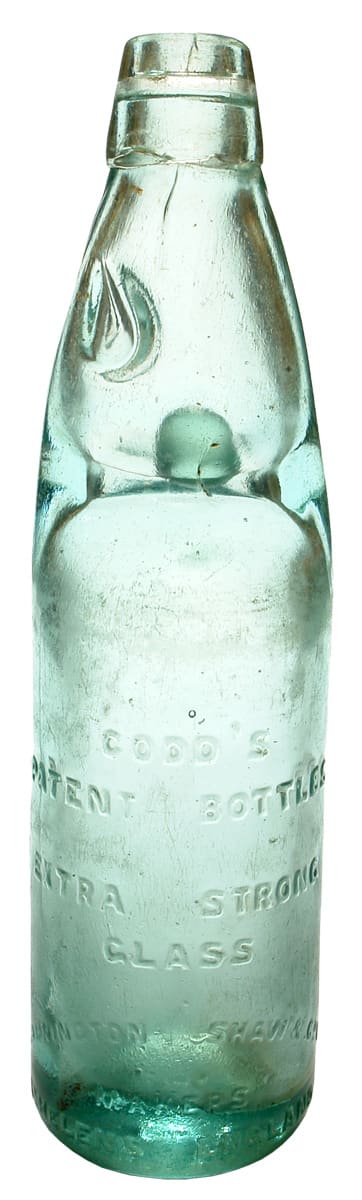 Codd's Patent Bottles Extra Strong Cannington Shaw