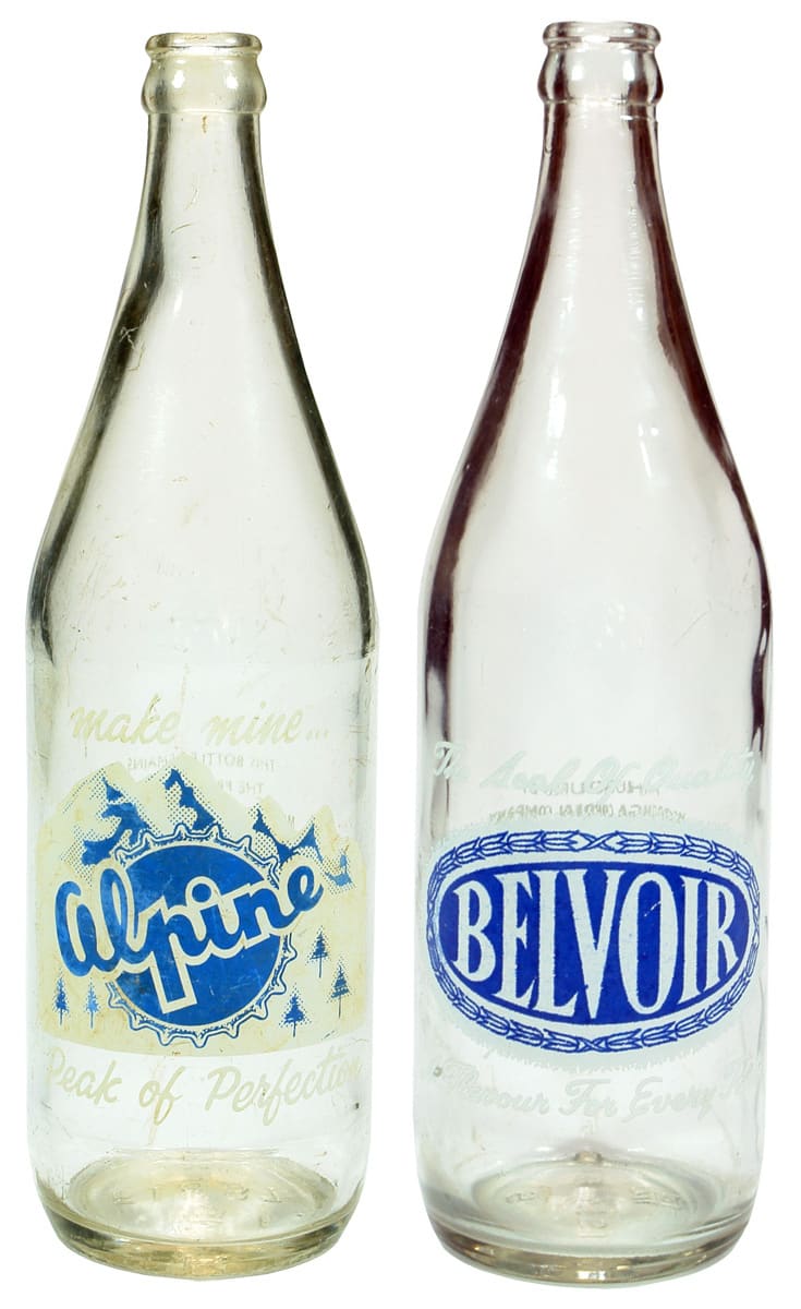 McAlpine Belvoir Albury Wodonga Crown Seal Bottles