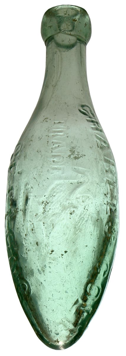 Charles Cole Geelong Heron Fish Torpedo Bottle