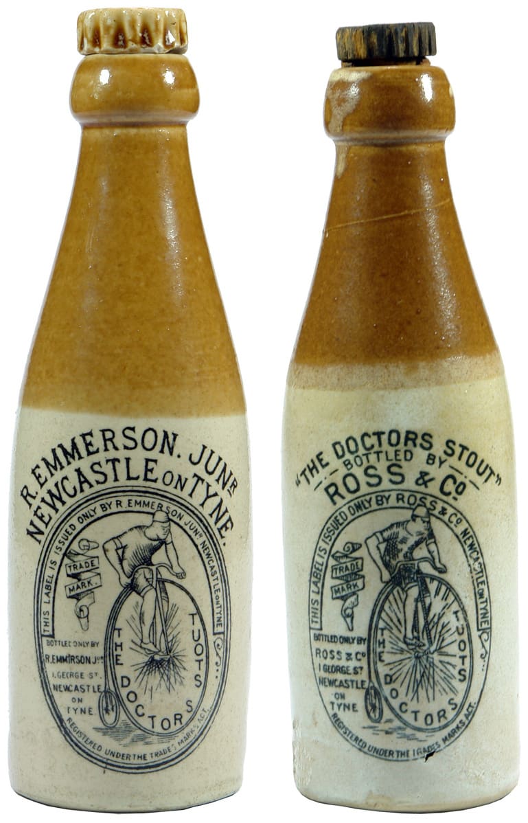 Emmerson Ross Newcastle Penny Farthing Stout Bottles