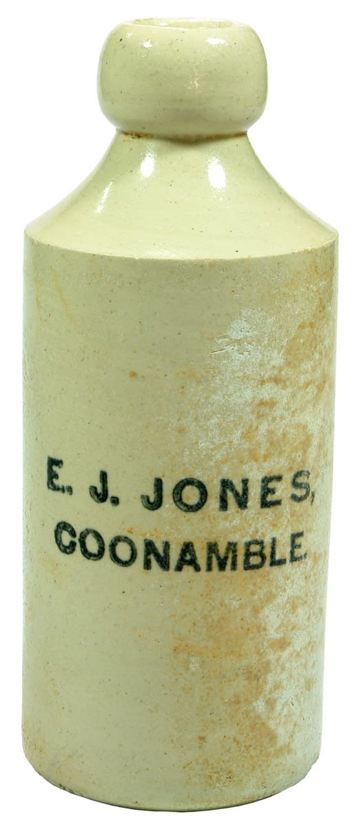 Jones Coonamble Stoneware Ginger Beer Bottle