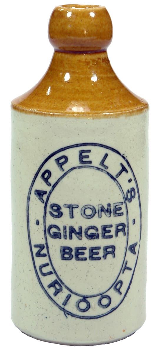 Appelt's Stone Ginger Beer Nurioopta Bottle