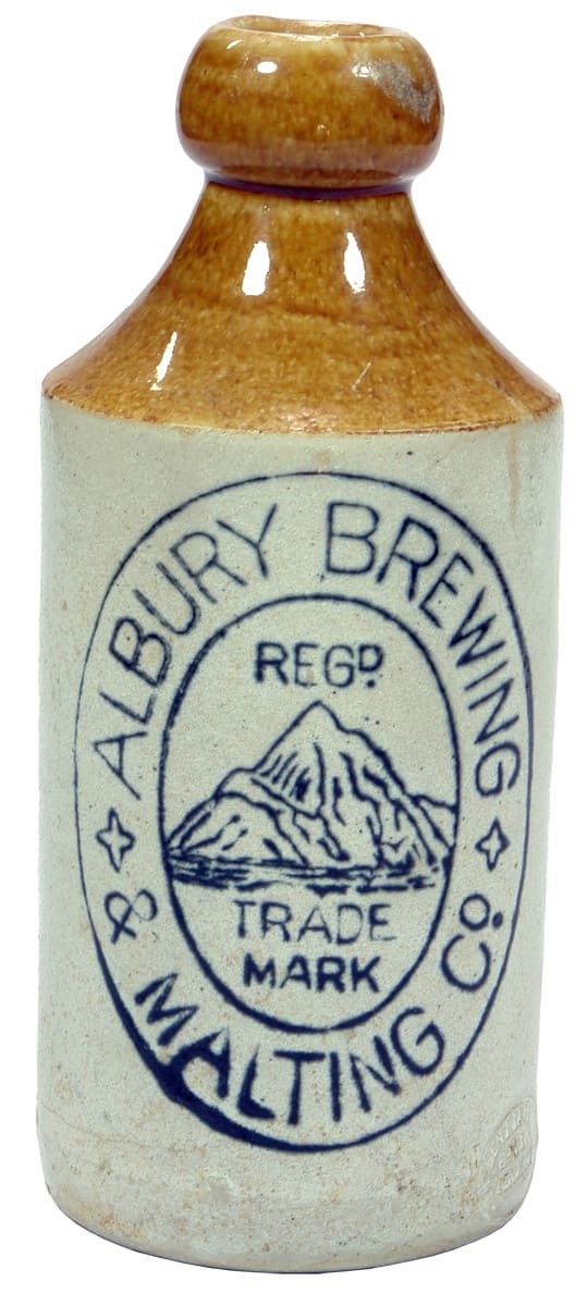 Albury Brewing Malting Mountain Ginger Beer Bottle