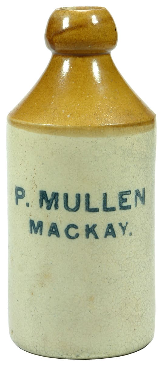 Mullen Mackay Stone Ginger Beer Bottle