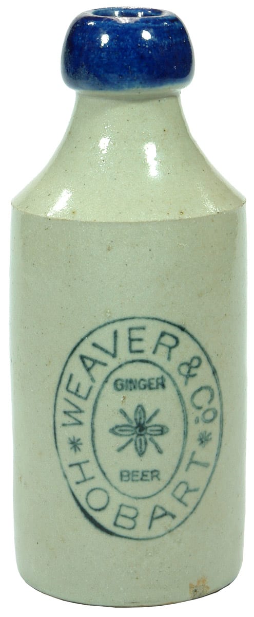 Weaver Hobart Stoneware GInger Beer Bottle