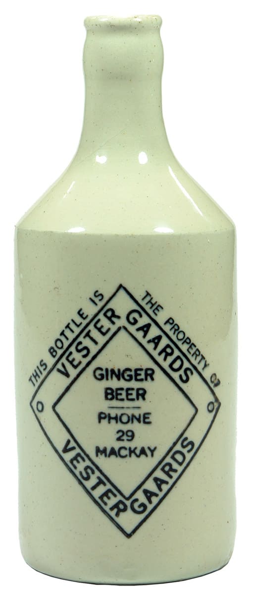 Vestergaards Mackay Crown Seal Stoneware Ginger Beer