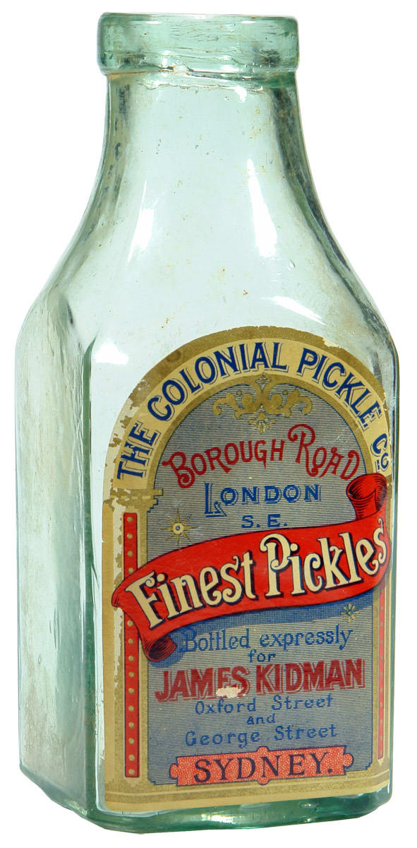Colonial Pickle London James Kidman Sydney Jar