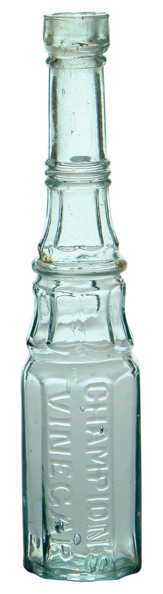 Champion's Vinegar Show Sample Condiment Bottle