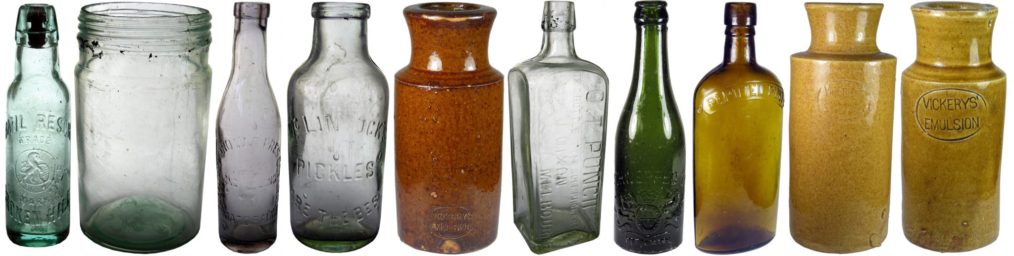 Cordial Beer Stoneware Glass Sauce Whisky Bottles