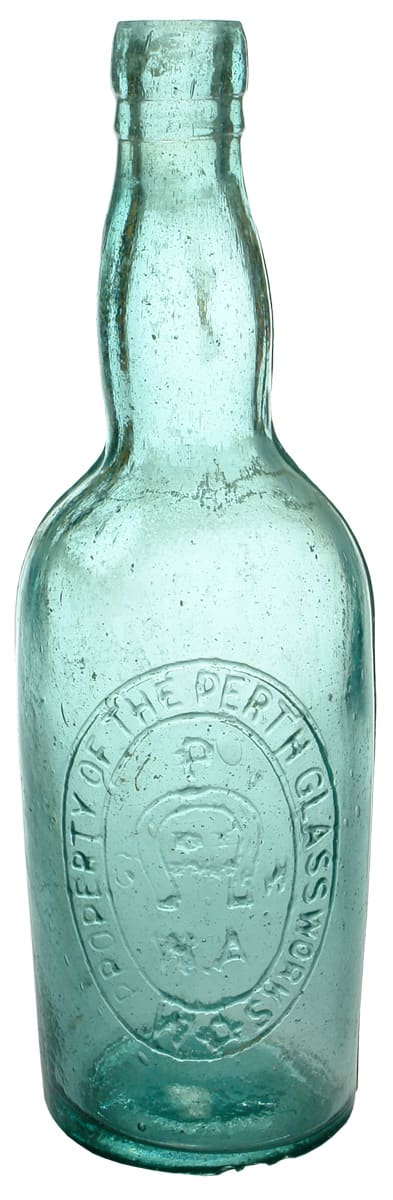 Perth Glassworks Wine Bottle