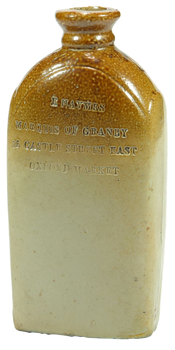 Haymes Marquis Granby Oxford Market Stoneware Flask