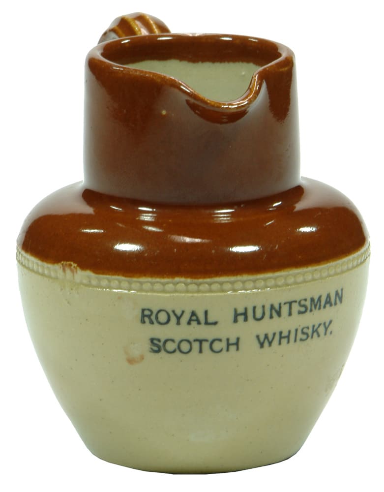 Royal Huntsman Scotch Whisky Advertising Water Jug