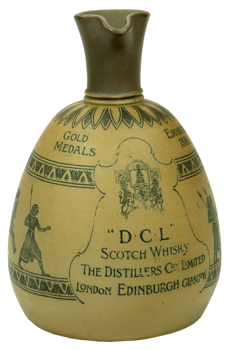 DCL Scotch Whisky Silicon Ware Stoneware Jug