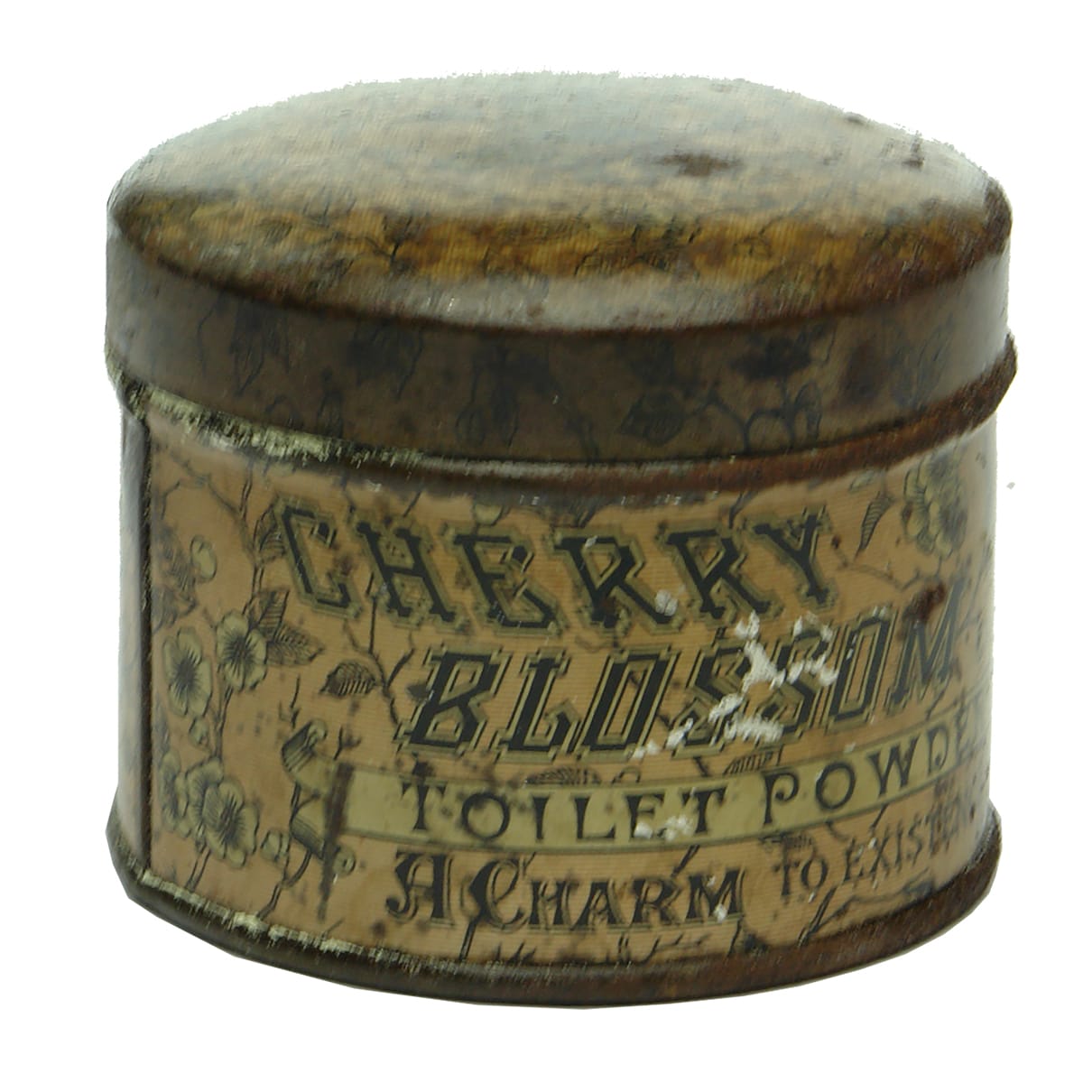 Tin. John Gosnell & Co. Cherry Blossom Toilet Powder.