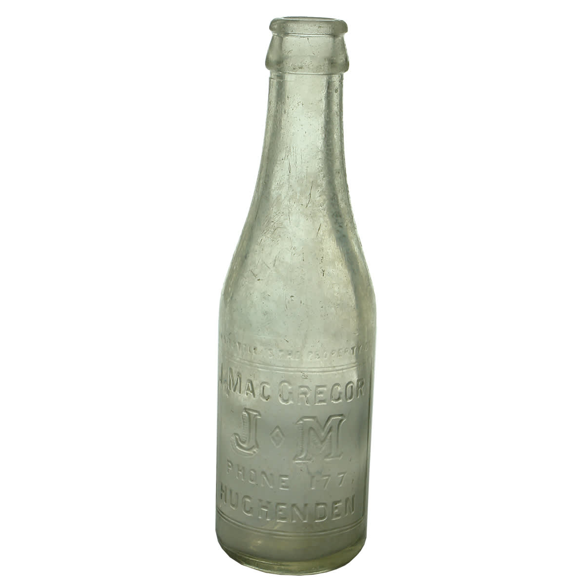 Crown Seal. J. MacGregor, Hughenden. Champagne. Clear. 6 oz. (Queensland)