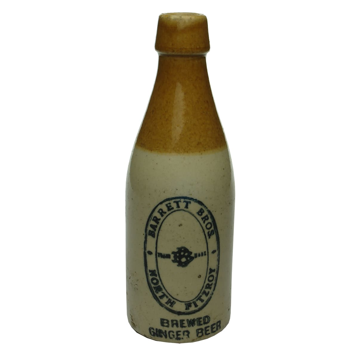 Ginger Beer. Barrett Bros., North Fitzroy. Tan Top. Champagne. (Victoria)