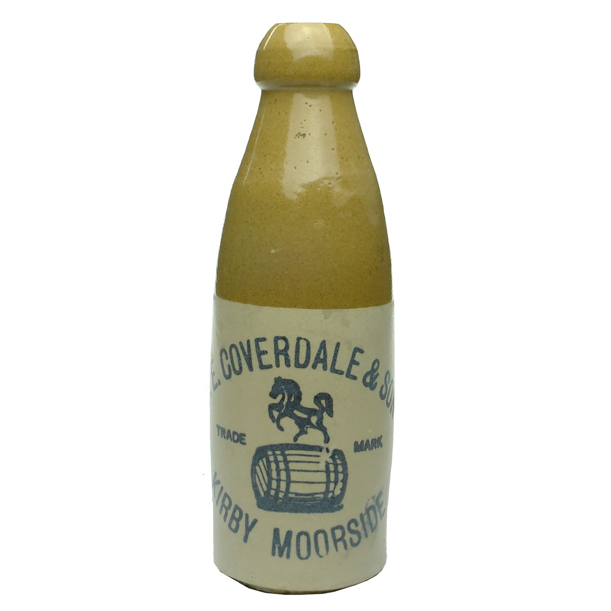 Ginger Beer. F. E. Coverdale & Son, Kirby Moorside. Champagne. Tan Top. (United Kingdom)