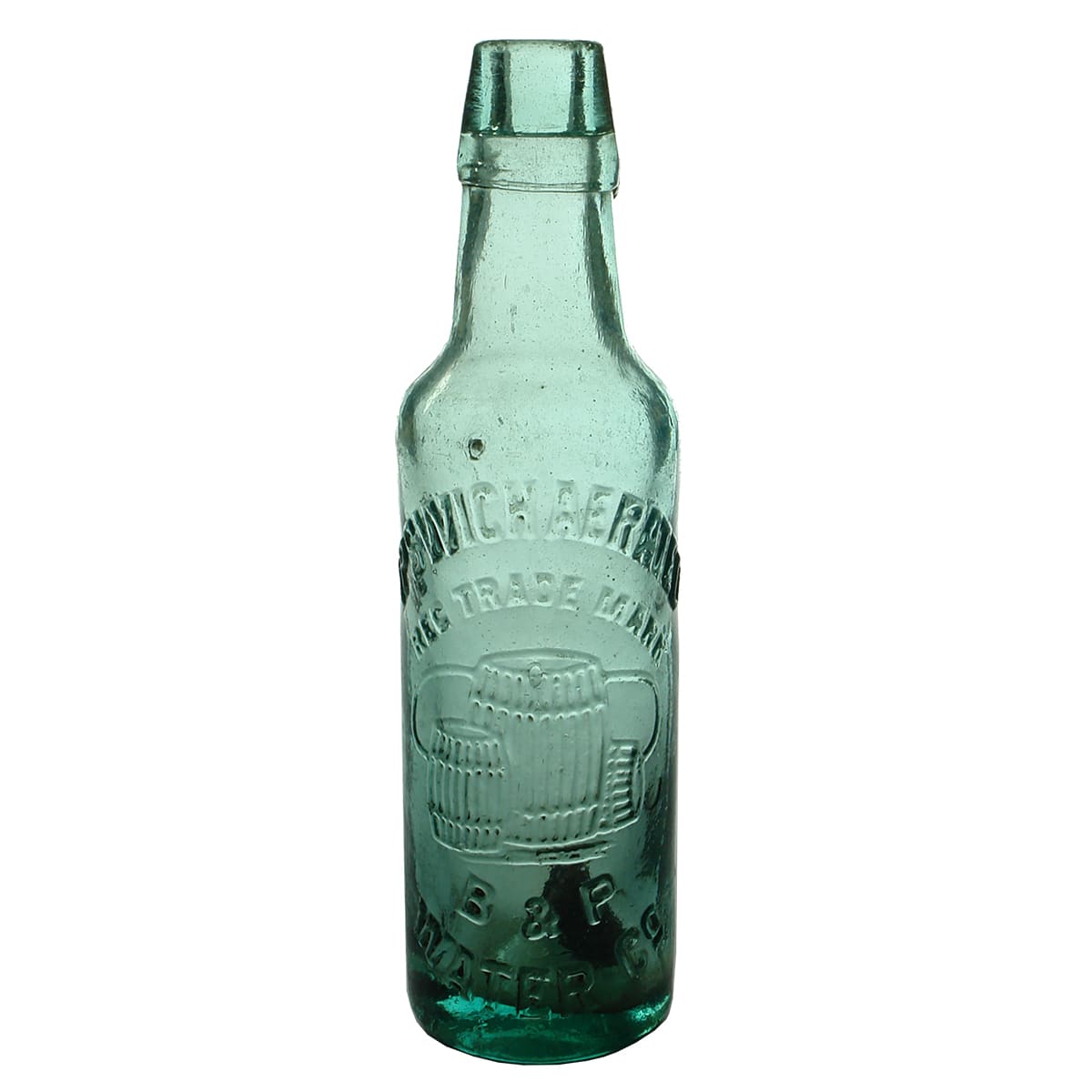 Lamont. Ipswich Aerated Water Co. Aqua. 10 oz. (Queensland)