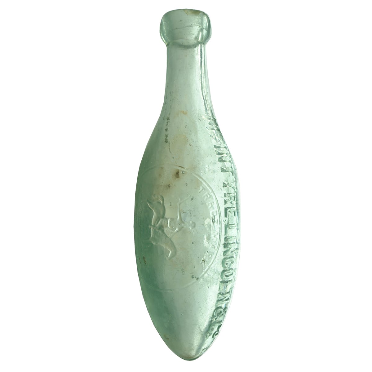 Torpedo. McIntyre, Lincoln & Co., Narrandera Hay Hillston Jerilderie. Aqua. 10 oz. (New South Wales)