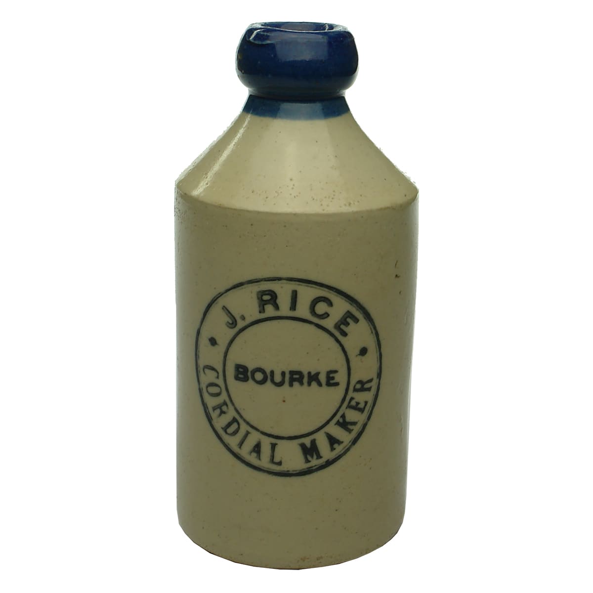 Ginger Beer. Rice, Bourke. Blue Lip. Dump. (New South Wales)