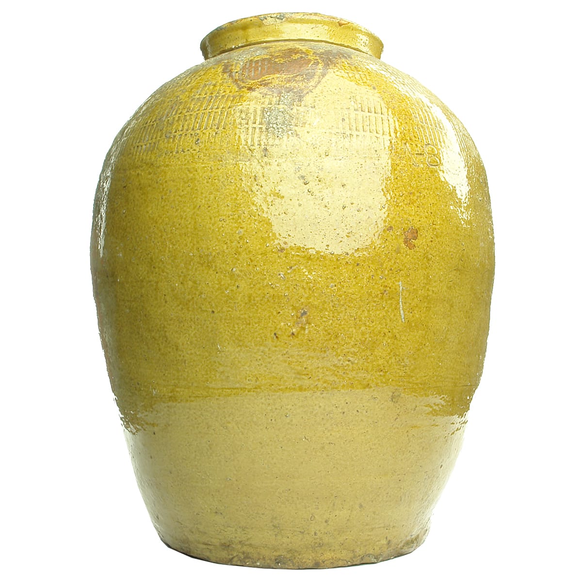 Very large "Chinese" Stoneware jar.