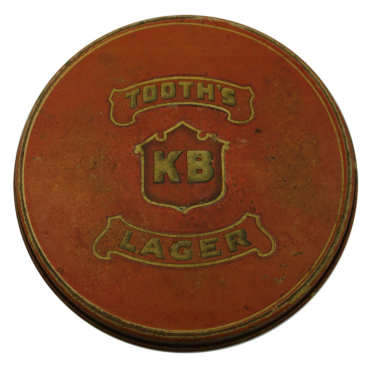 Advertising Serving Tray. Tooth's KB Lager. (Sydney, New South Wales)