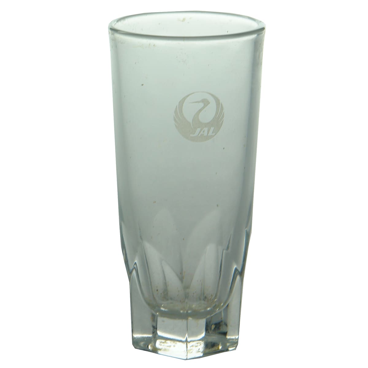 Glassware. Japan Airlines Glass. (Japan)