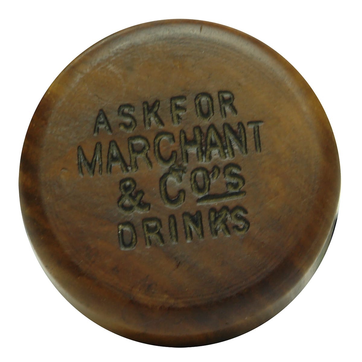 Internal Thread Opener. Ask For Marchant & Co's Drinks.