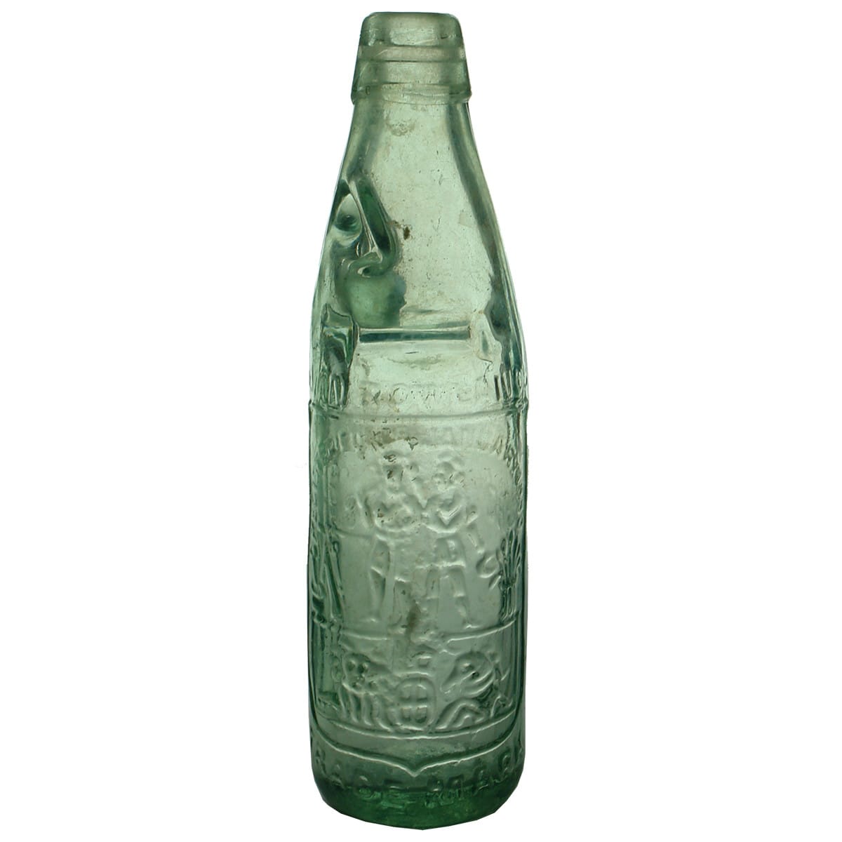 Codd. Rowlands, Ballarat & Melbourne. Codd's Patent. Aqua. 10 oz. (Victoria)