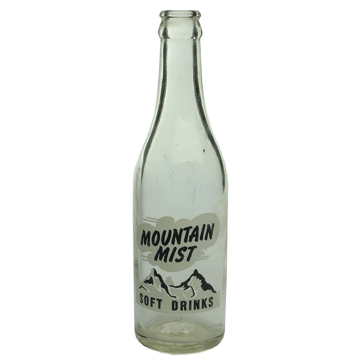 Ceramic Label Crown Seal. Mountain Mist Soft Drinks. W. H. Bailey, Dorrigo. 10 oz. (New South Wales)