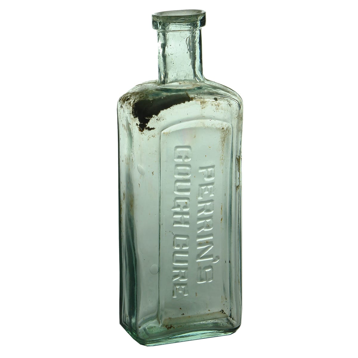 Chemist. Perrin's Cough Cure. Aqua. 6 oz. (Victoria)