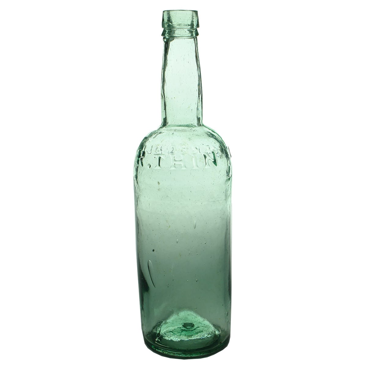 Goldfields. R. Thin, Liverpool. Vinegar. Aqua. 26 oz.