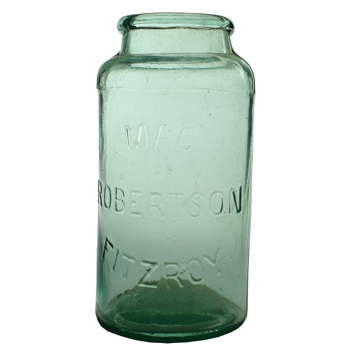 Jar. MacRobertson, Fitzroy. Lolly. 1 Gallon. (Victoria)