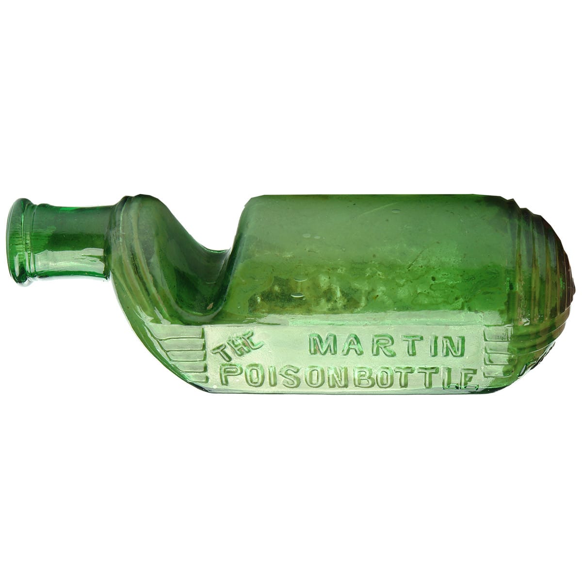 Poison. The Martin Poison Bottle. Bright Green. 4 oz.