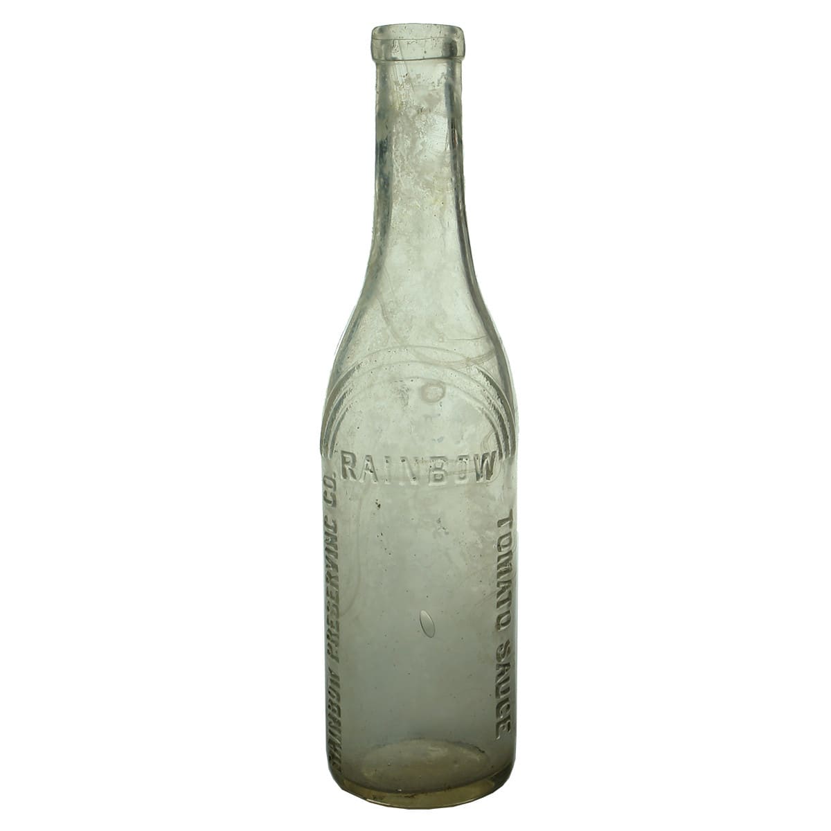 Sauce. Rainbow Preserving Co. Clear. 13 oz. (Clifton Hill. Victoria)